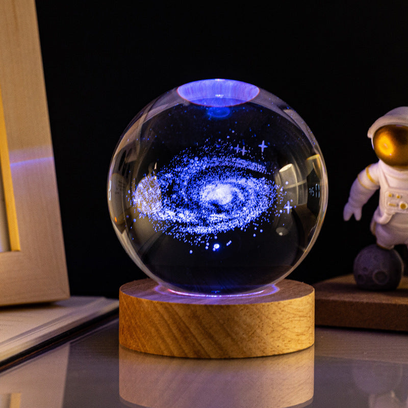 Milky Way Solar System Rain Cloud Astronaut Ball