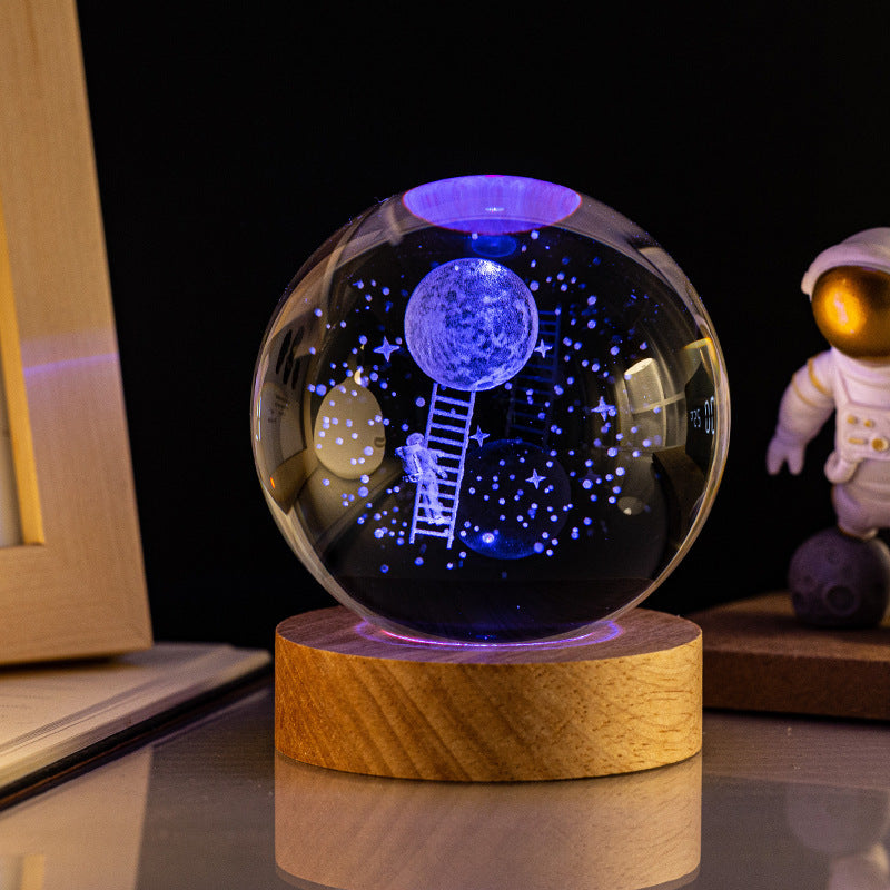 Milky Way Solar System Rain Cloud Astronaut Ball