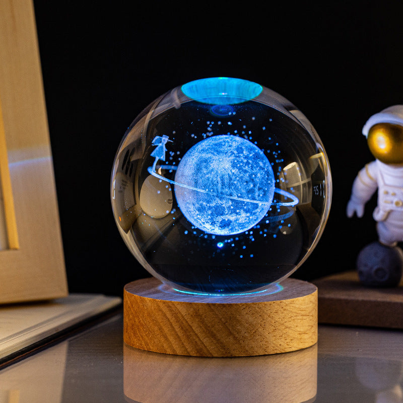 Milky Way Solar System Rain Cloud Astronaut Ball