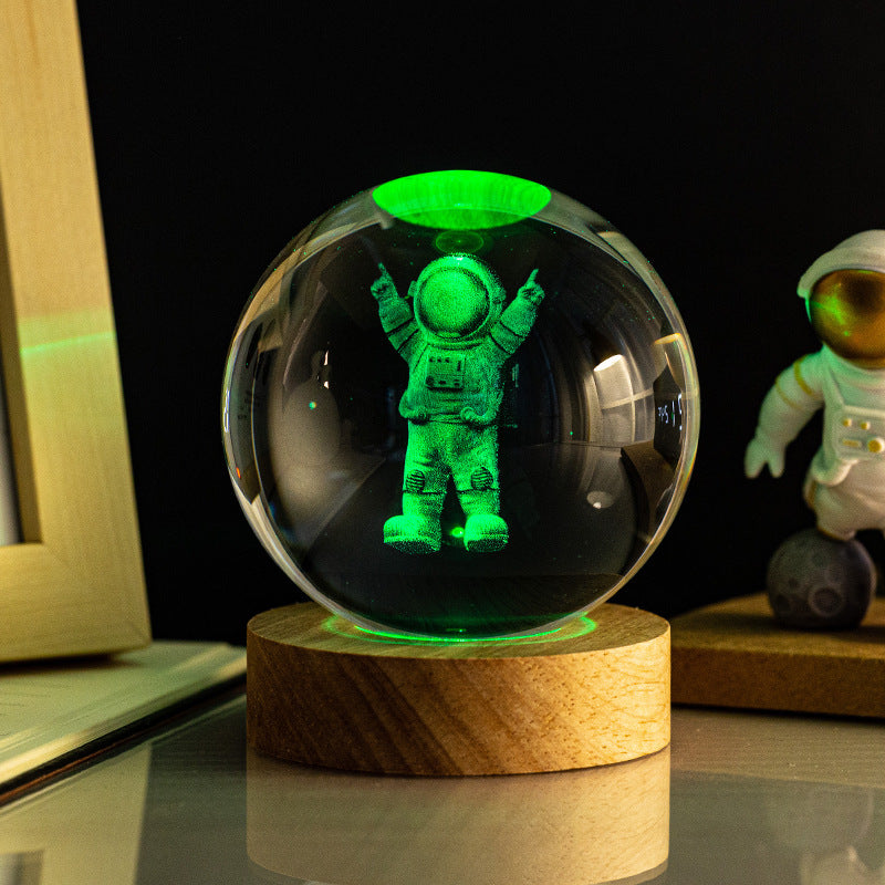 Milky Way Solar System Rain Cloud Astronaut Ball