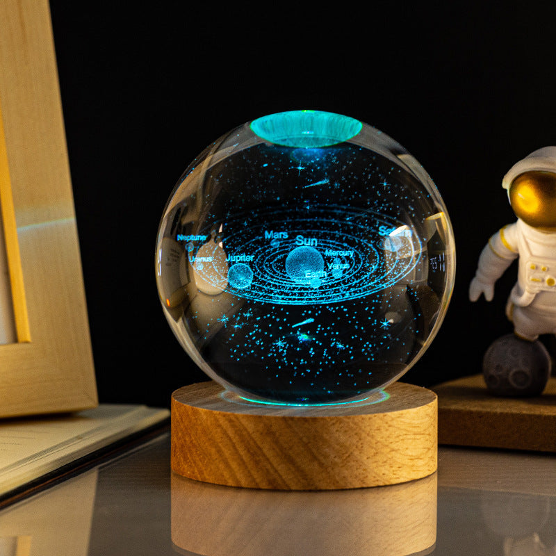 Milky Way Solar System Rain Cloud Astronaut Ball