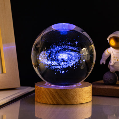 Milky Way Solar System Rain Cloud Astronaut Ball