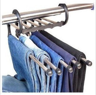 5 In 1 Wardrobe Hanger Multi-functional Clothes