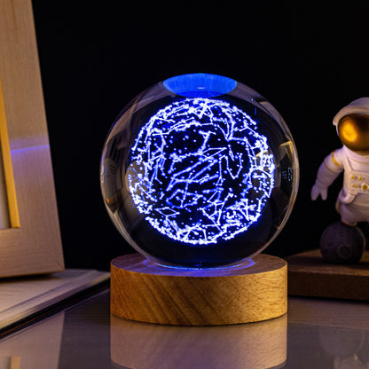 Milky Way Solar System Rain Cloud Astronaut Ball