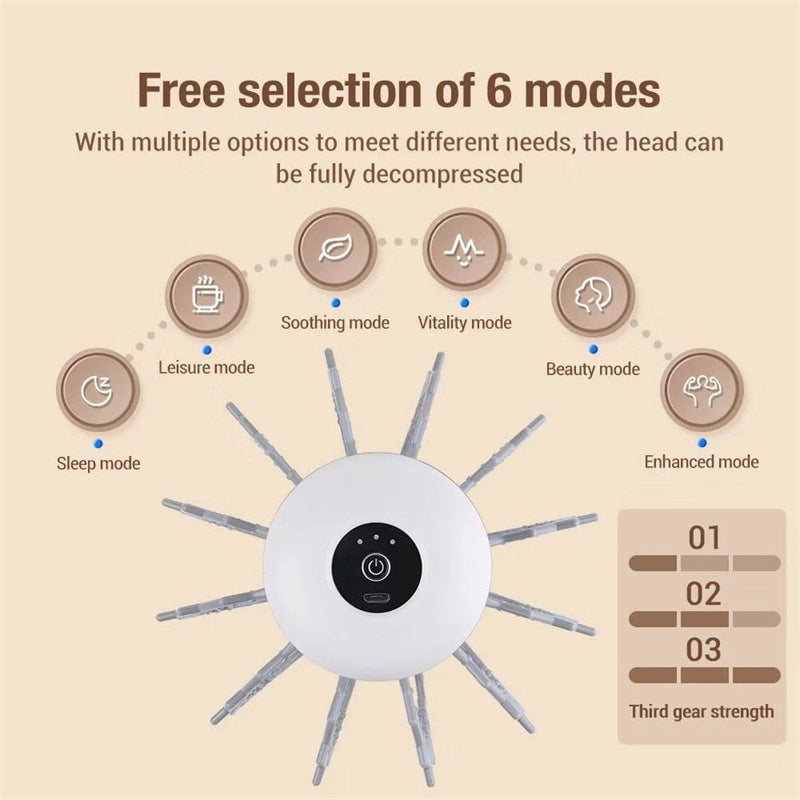 Jing Electric Head Massage Tingler Massage