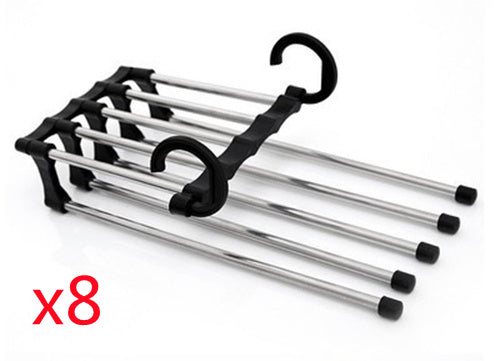 5 In 1 Wardrobe Hanger Multi-functional Clothes