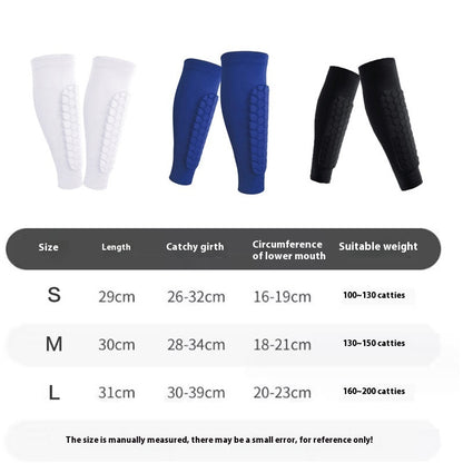 Honeycomb Shank Protection Foot Sock Men's