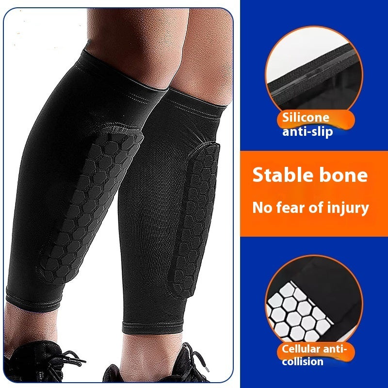 Honeycomb Shank Protection Foot Sock Men's