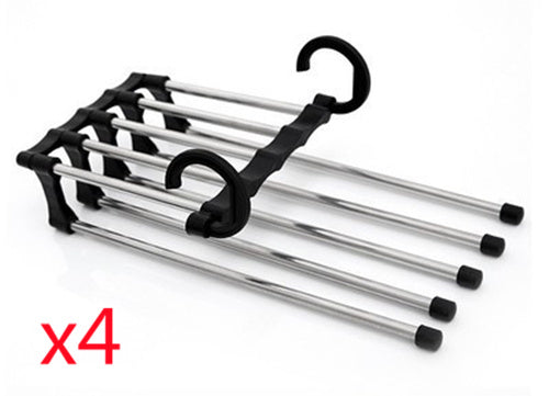 5 In 1 Wardrobe Hanger Multi-functional Clothes