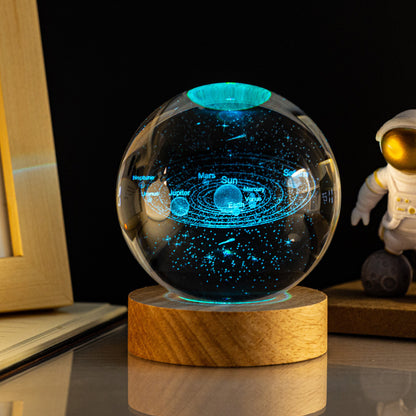 Milky Way Solar System Rain Cloud Astronaut Ball