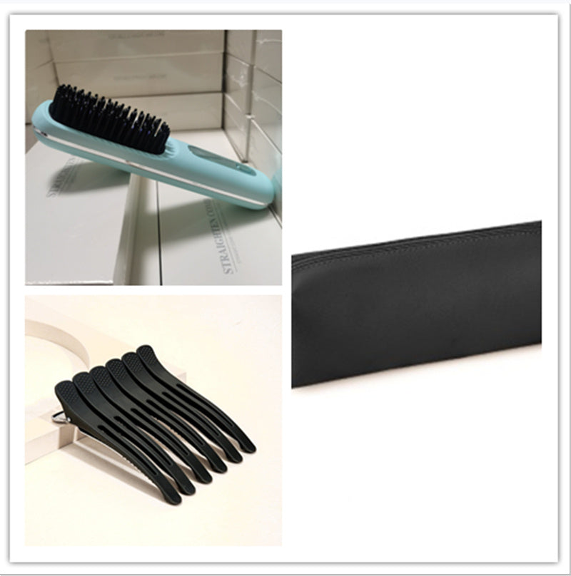 2 In 1 Straight Hair Comb Wireless Hair Straightener